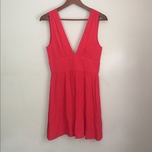 Forever 21 | NWT Plunging Fit & Flare Dress (S)
